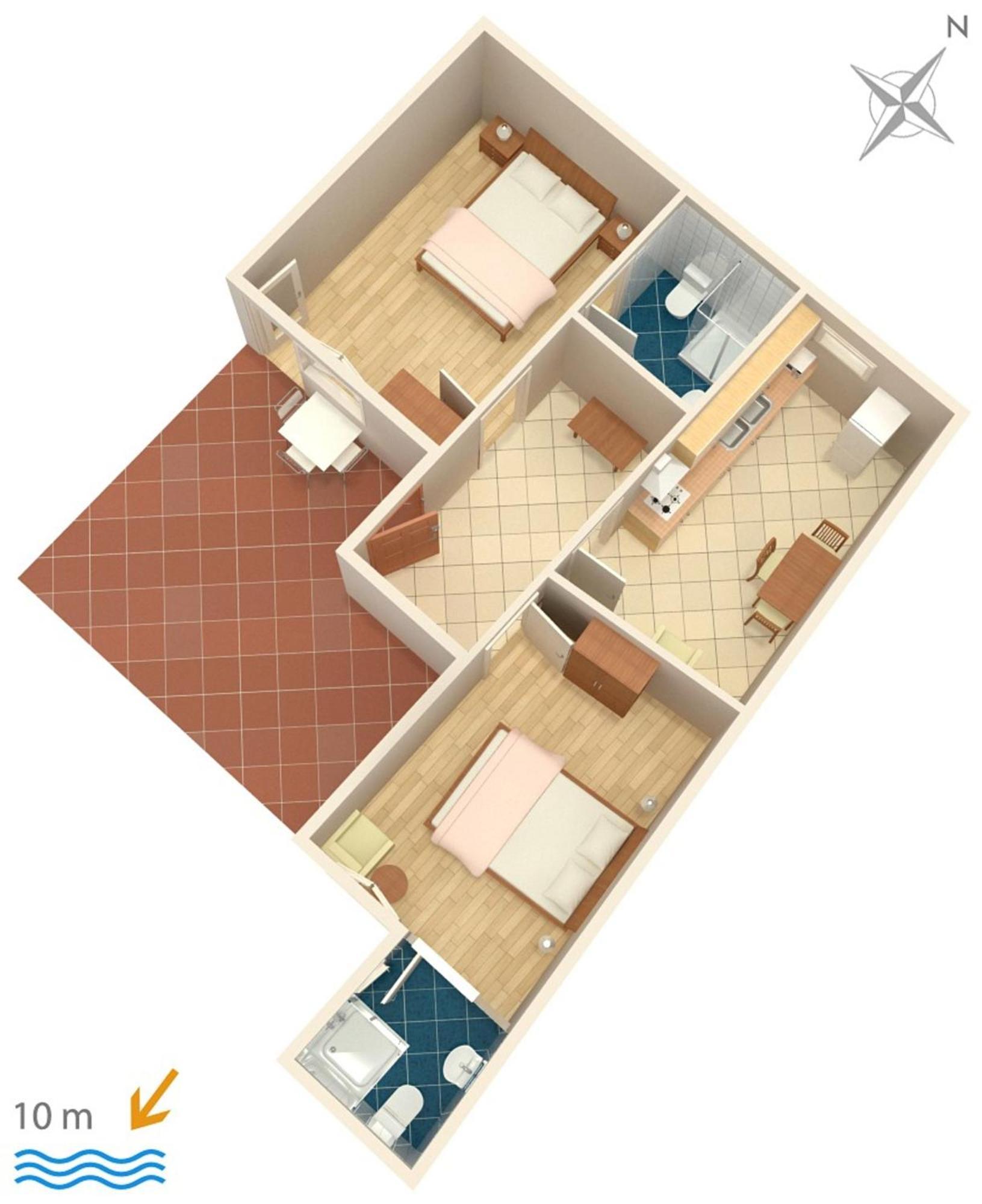 Family Friendly Seaside Apartments Brodarica, Sibenik - 4833 Brodarica  Kültér fotó